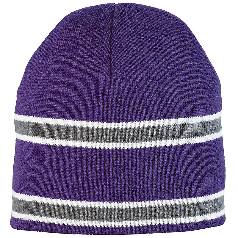 Striped Knit Beanie