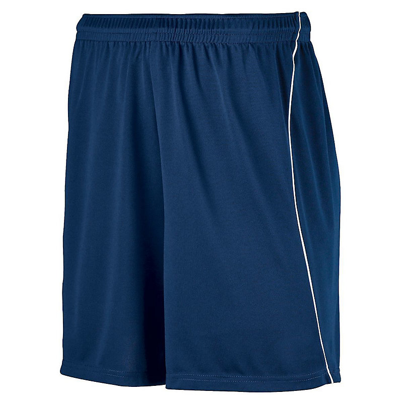 Youth Wicking Soccer Short With Piping